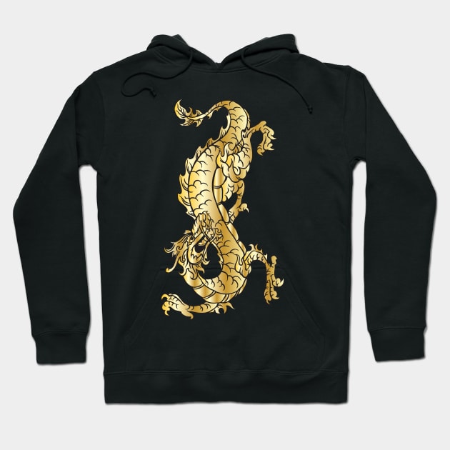 Gold Dragon 08 Hoodie by Verboten